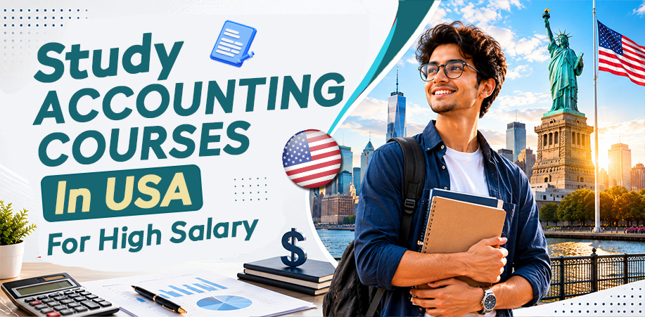 Study Accounting Courses in USA for High Salary